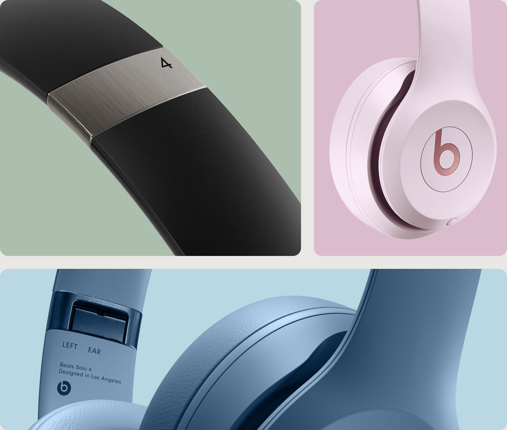 Casti BEATS Solo 4, Bluetooth, On-ear, Microfon, Noise Cancelling